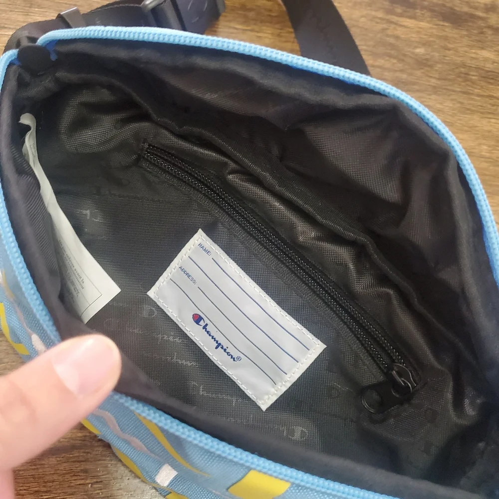 Champion Prime Sling Pack Backpack‎ Crossbody Retro Blue Yellow